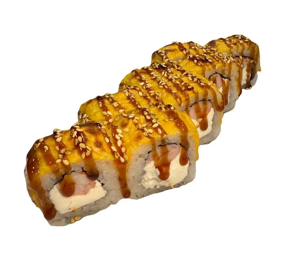 Запечённый ролл сырный